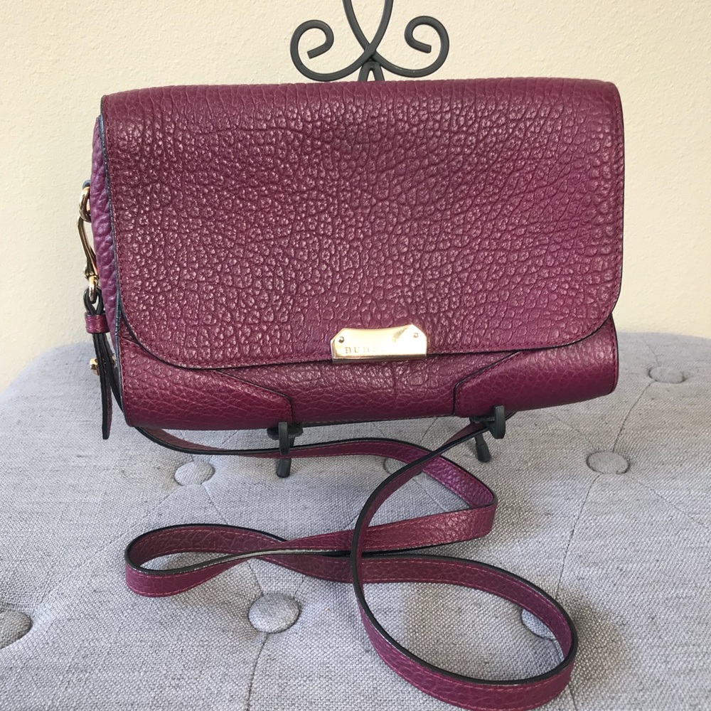 BURBERRY LEATHER CROSSBODY